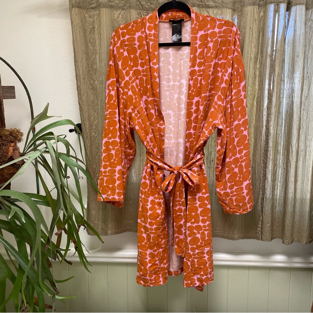 Patterned Nooworks robe